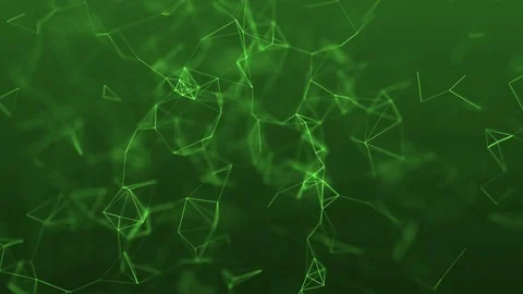 4k abstract loop futuristic technology background with lines and dots Stock Footage 75942843