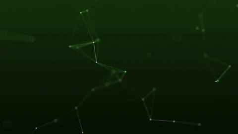 4k abstract loop futuristic technology background with lines and dots Stock Footage 75956172