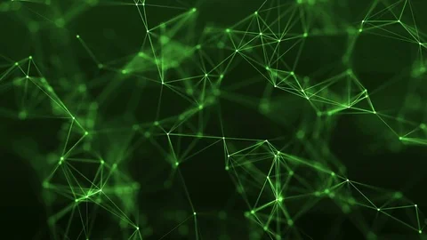 4k abstract loop Futuristic technology background with lines and dots Stock Footage 75971736