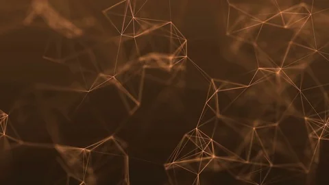 4k abstract loop futuristic technology background with lines and dots 스톡 동영상 75976398