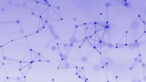 4k abstract loop futuristic technology geometrical background with lines and Stock Footage 75987071