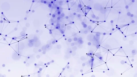 4k abstract loop futuristic technology geometrical background with lines and Stock Footage 76031513