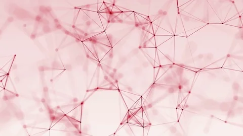 4k abstract loop futuristic technology geometrical background with lines and Stock Footage 76033130