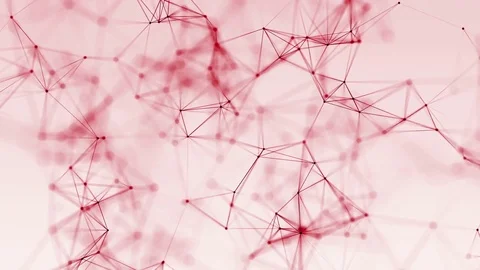 4k abstract loop futuristic technology geometrical background with lines and Stock Footage 76034830