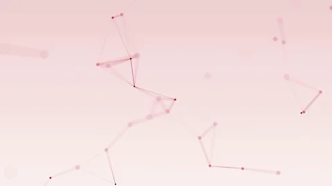 4k abstract loop futuristic technology geometrical background with lines and Stock Footage 76040734