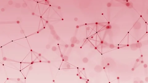 4k abstract loop futuristic technology geometrical background with lines and Stock Footage 76045468