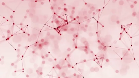 4k abstract loop futuristic technology geometrical background with lines and Stock Footage 76050407