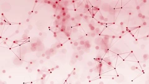 4k abstract loop futuristic technology geometrical background with lines and Stock Footage 76050670