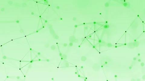 4k abstract loop futuristic technology geometrical background with lines and Stock Footage 76068536