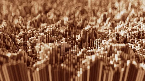 4k Abstract Machine Learning Concept. Stock Footage 99475490