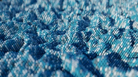 4k Abstract Machine Learning Concept. Stock Footage