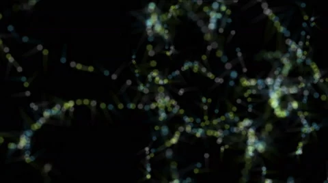 4k Abstract micro nano firework line,dirt dust bacteria spore parasites virus. 스톡 동영상 58482374