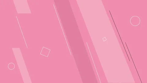 4K Abstract Minimalist Vector Background Geometric Shapes Pink Grad Stock Footage 330479091