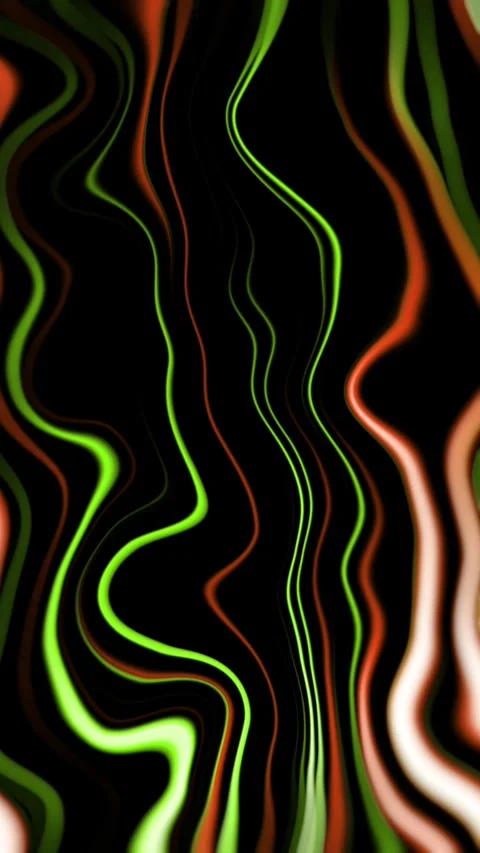 4k Abstract Minimalistic Background (Yellow Green) - Loop Video stock 316835107