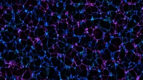4K Abstract Molecular Mesh. Seamless Stock-Footage 159683515