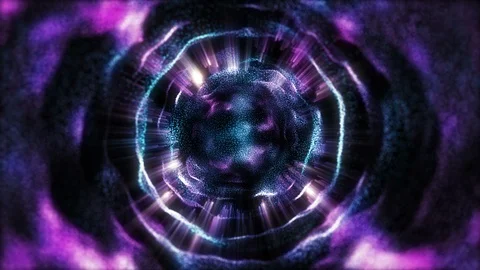 4K Abstract motion background animation shining particles dust wave flow loop 스톡 동영상 103143486