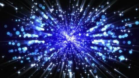 4K Abstract motion background animation shining particles dust wave flow loop 스톡 동영상 105475102