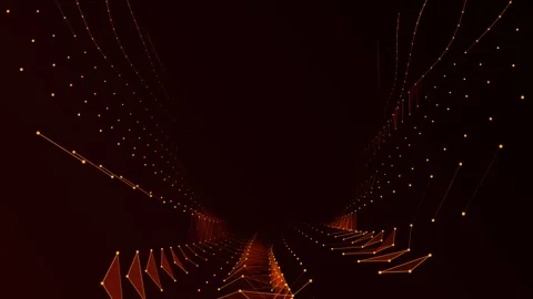 4K Abstract motion background animation shining particles Stock Footage 328029250