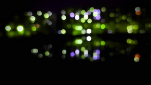 4K abstract motion background of a cloud of shimmering, sparkling green and blue Stock Footage 154346207