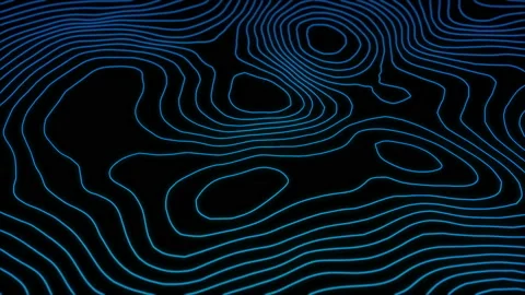 4k. Abstract motion background. Concept of geographic map Stock Footage 120049009