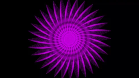 4K Abstract Motion Background Purple Circles Stock Footage 323308569
