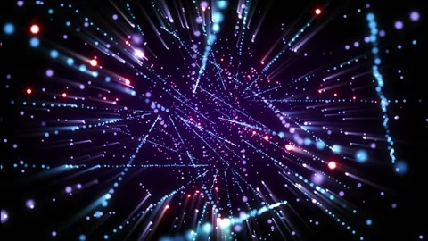 4K Abstract motion background shine part... | Stock Video | Pond5