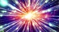 4K Abstract motion background, shining light, stars, particles, rays, loop. 4k or 4k+ Resolution