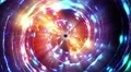 4K Abstract motion background, shining light, stars, particles, rays, loop. 4k or 4k+ Resolution