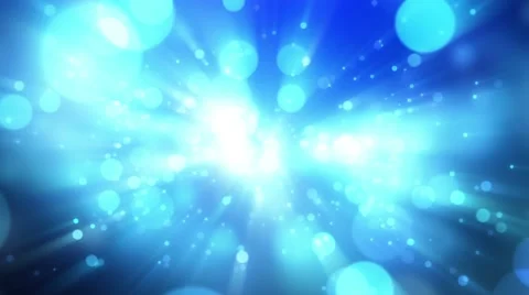 4K Abstract motion background, shining light, stars, particles, rays, loop. Vidéo 42248604