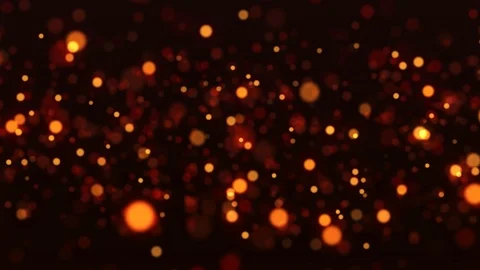 4k Abstract motion background shining gold and red particles stars sparks wave Stock Footage 119116943