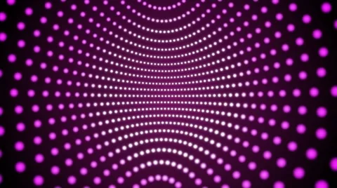 4k abstract motion background spinning dots seamless loop purple Stock Footage 56039364