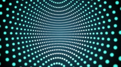 4k abstract motion background spinning dots seamless loop blue Stock Footage 56039611