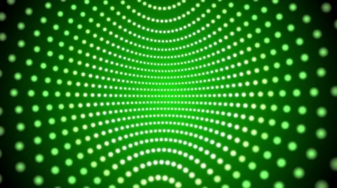 4k abstract motion background spinning dots seamless loop  green Video stock 56040719
