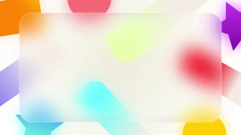 4K. abstract motion beautiful title animation glass effect. Stock Footage 201654533