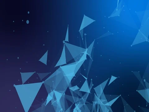 4k Abstract mysterious Particles Background Video stock 74929646