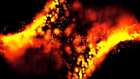 4K abstract neural light particles technology computer demostration Video stock 104576968
