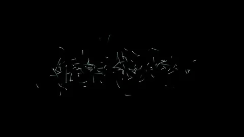 4k abstract particle background Stock Footage 76547506