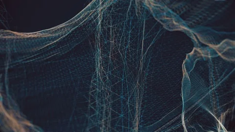 4k Abstract plexus background. Stock Footage 122145248