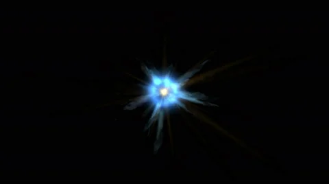 4k Abstract power explosion energy halo fire rays laser vortex universe. Stock Footage 68508234