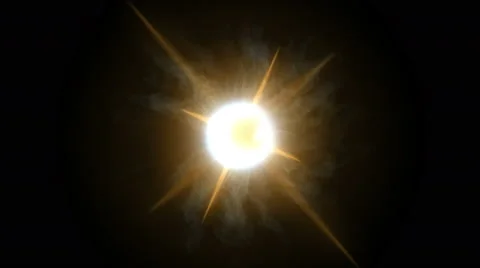 4k Abstract power explosion energy halo fire rays laser vortex universe. Stock Footage 68509770