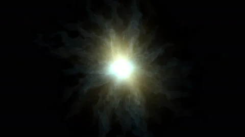 4k Abstract power explosion energy halo fire rays laser vortex background. Stock Footage 68510031
