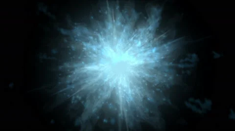 4k Abstract power explosion energy halo fire rays laser vortex star background. Stock Footage 68515936