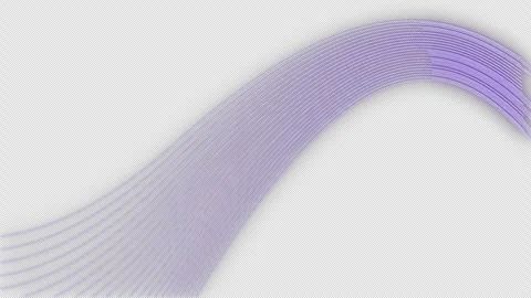 4K Abstract Purple Line Wave Animation Loop - Futuristic Data Sound Waveform	 Stock Footage 322007009