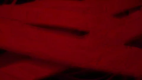 4K Abstract Red Circle Tunnel Motion Background - Diagonal Blur Overlay Loop Stock Footage 338367483