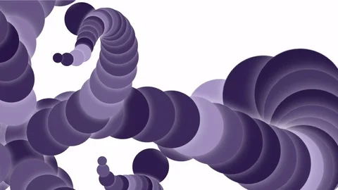 4k Abstract round circle flower pattern star chain rope knot whirlpool vortex. Stock Footage 73505252