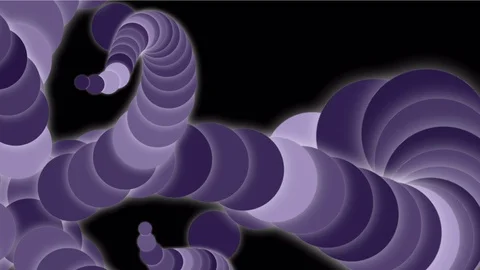 4k Abstract round circle flower pattern star chain rope knot whirlpool vortex. Stock Footage 73505827