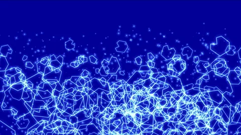 4k Abstract scifi polygon space microbes bacteria spores particles explosion. Stock-Footage 65128941
