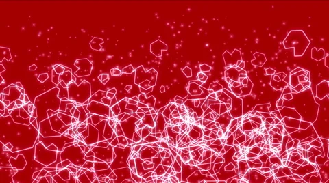4k Abstract scifi polygon space microbes bacteria spores particles explosion. Stock-Footage 65133314