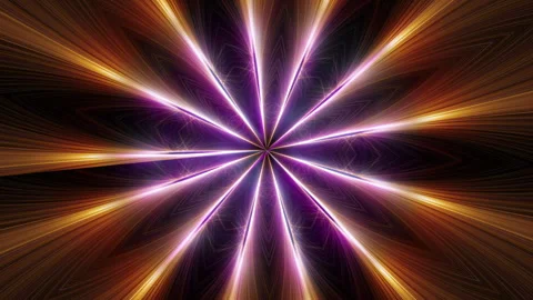 4k Abstract Seamless Looping digital flower Stockbeeldmateriaal 318263927