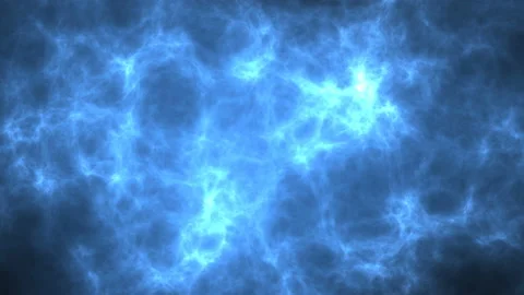 4K Abstract slow animation of bright liquid on a blue background. Stock Footage